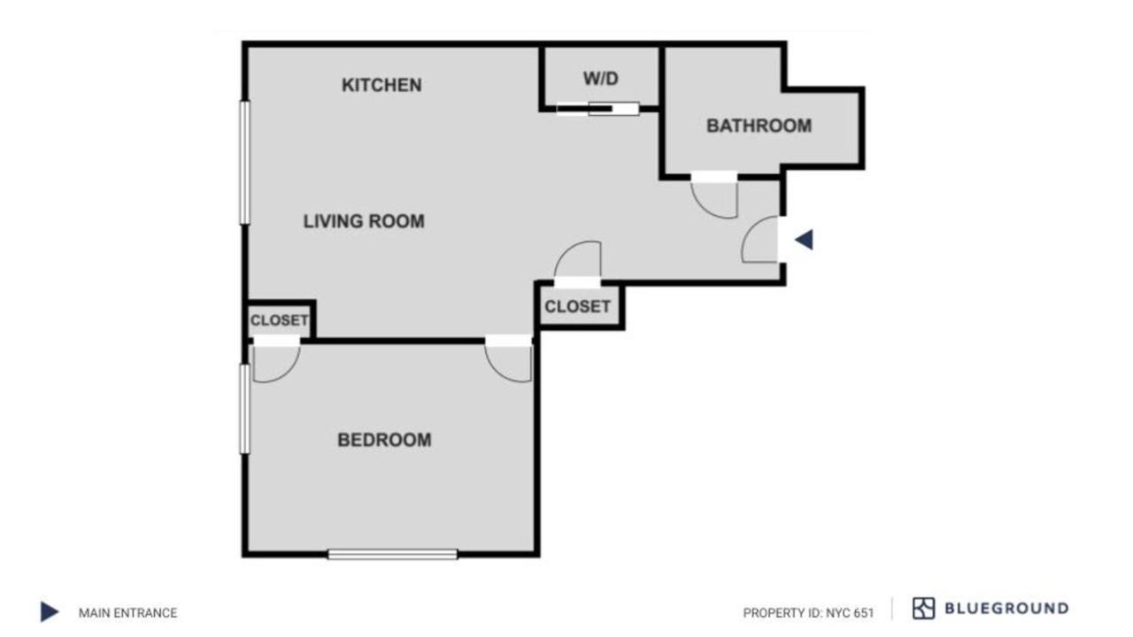 Gorgeous Midtown W 1br W Gym Nr Times Sq Nyc-651 Apartment New York